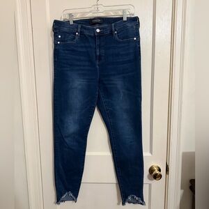 Liverpool Dark Blue Skinny Jeans